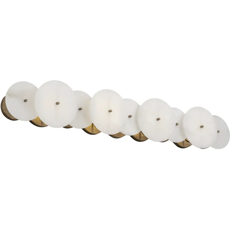 Cosmos 4 Light 35.75 inch Havana Gold Bath Vanity Light Wall Light, Smithsonian Collaboration