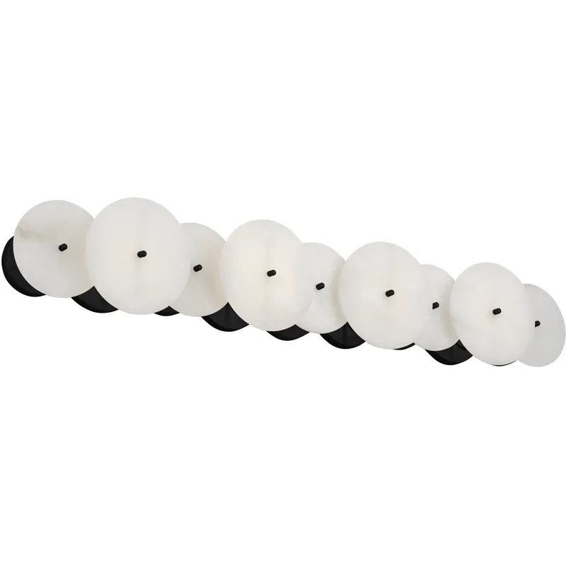 Cosmos 4 Light 35.75 inch Matte Black Bath Vanity Light Wall Light, Smithsonian Collaboration