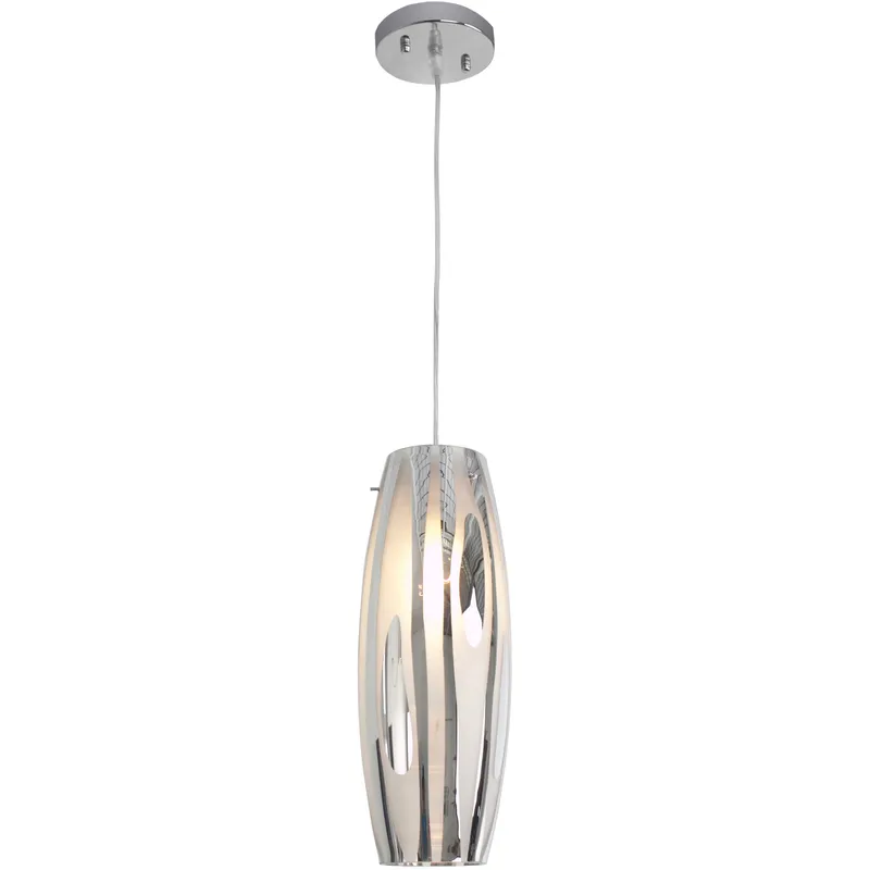 Chroman Empire 1 Light 5.5 inch Chrome Mini Pendant Ceiling Light
