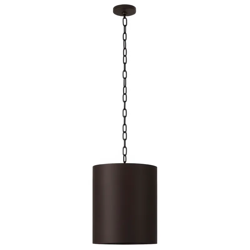 Cannery 2 Light 12 inch Dark Bronze and French Gold Pendant Ceiling Light