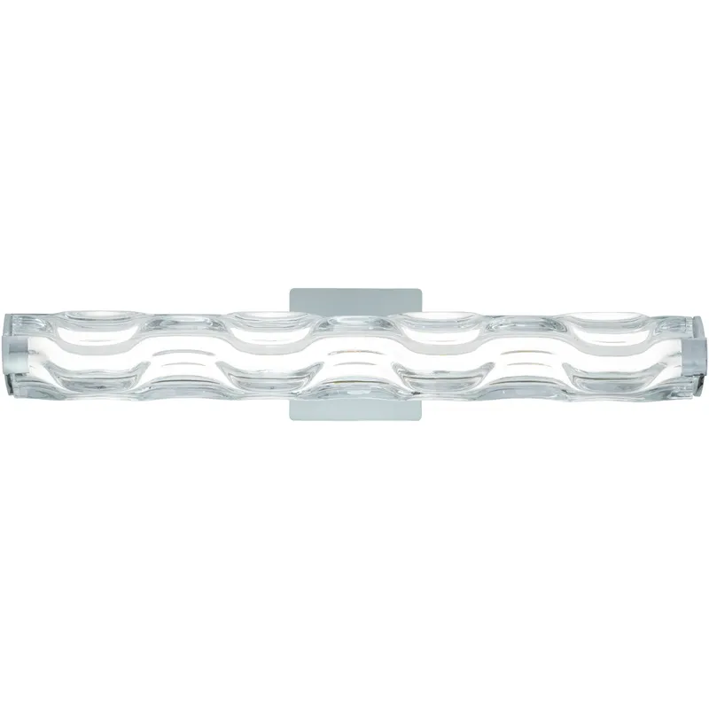 Marseille LED 24 inch Chrome Bathroom Light Wall Light