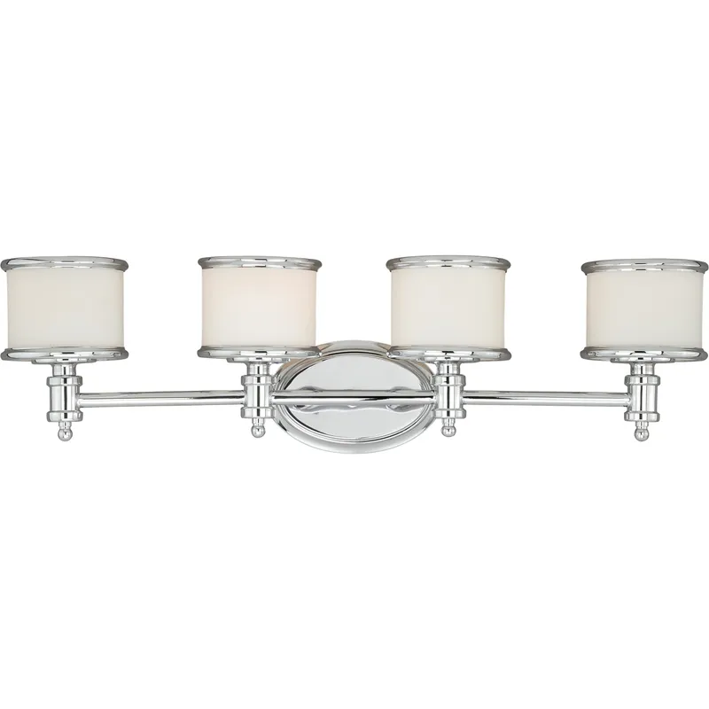 Carlisle LED 30.25 inch Chrome Bathroom Light Wall Light