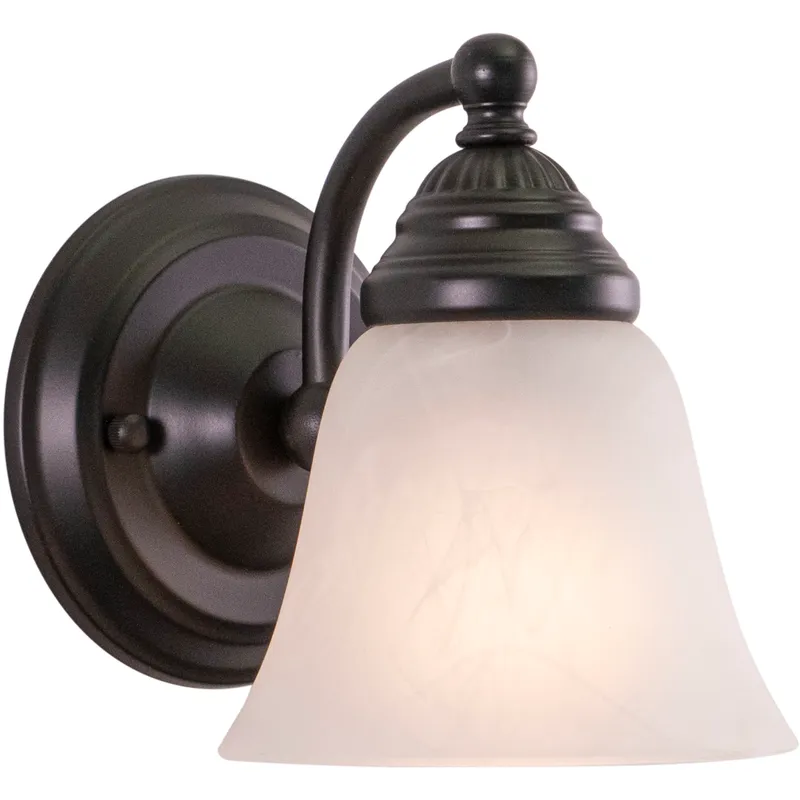 Standford LED 7 inch Oil Burnished Bronze Bathroom Light Wall Light