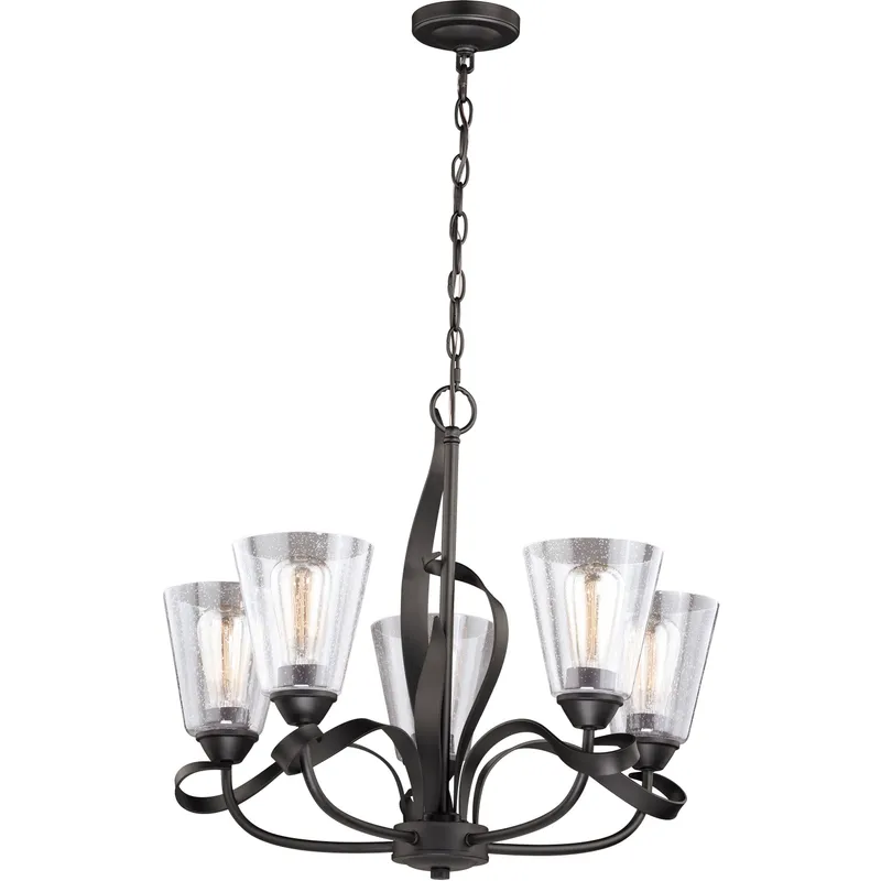 Cinta LED 24.5 inch Oil Rubbed Bronze Chandelier Ceiling Light