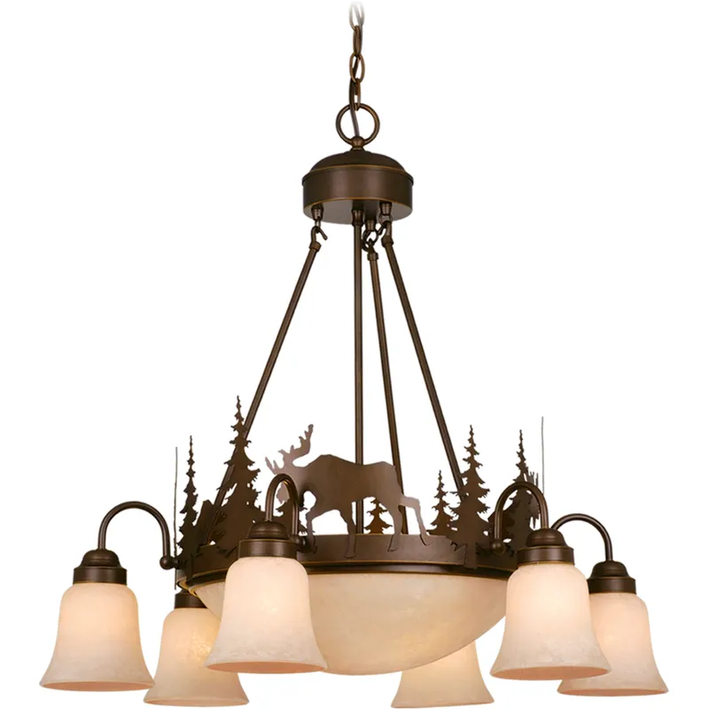 Yellowstone LED 28.5 inch Burnished Bronze Chandelier Ceiling Light