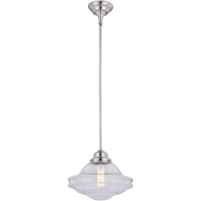 Huntley LED 12 inch Satin Nickel Pendant Ceiling Light