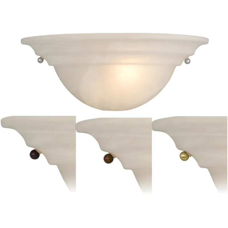 Babylon LED 13 inch Brass Nickel Bronze Wall Light