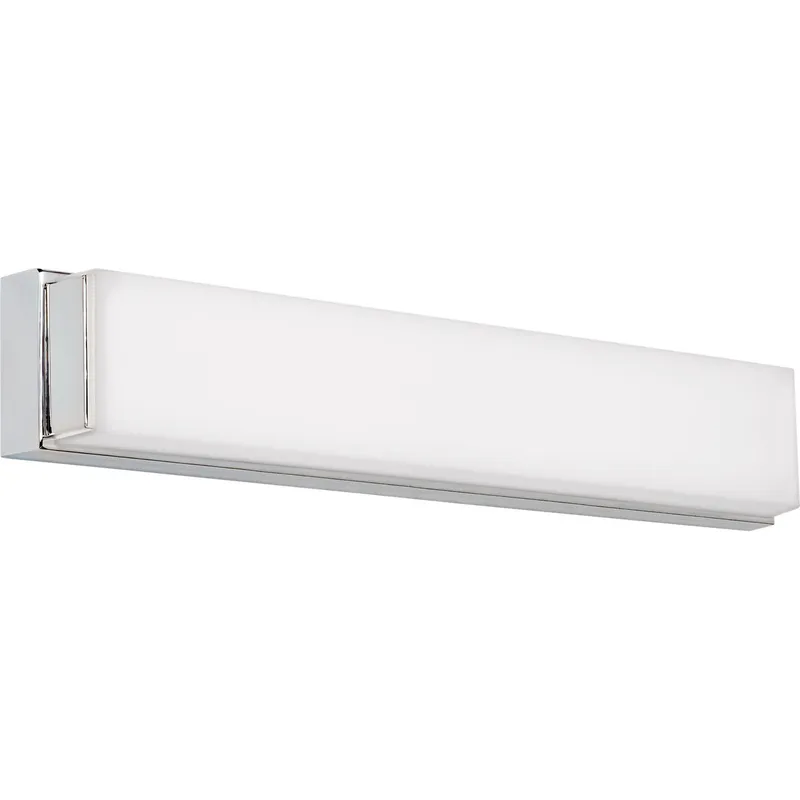 Sean Lavin Sage LED 25 inch Chrome Bath Light Wall Light in LED 90 CRI 3000K 277V, Integrated LED
