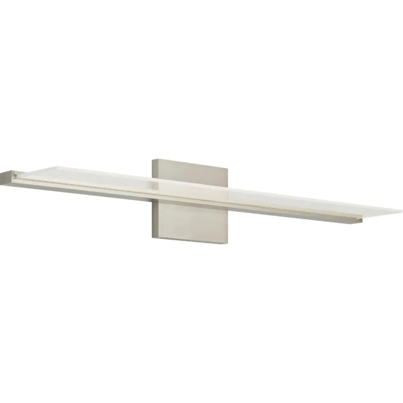 Sean Lavin Span LED 24.6 inch Satin Nickel Bath Light Wall Light in LED 90 CRI 3000K 277V, Direct/Indirect, Integrated LED