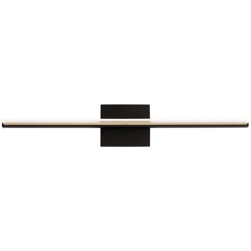 Sean Lavin Span LED 24.6 inch Nightshade Black Bath Light Wall Light in LED 90 CRI 3000K 277V, Direct/Indirect, Integrated LED