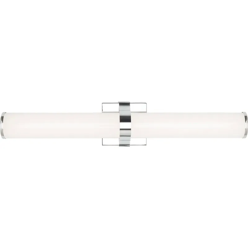 Lynk LED 24 inch Chrome Bath Light Wall Light in LED 90 CRI 3000K, Integrated LED