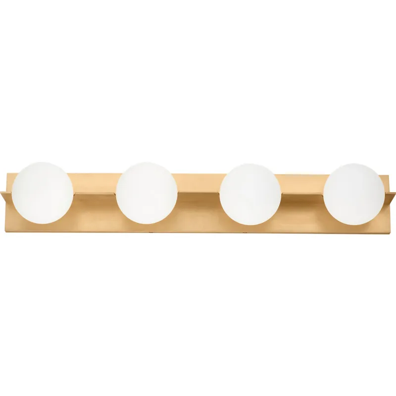 Sean Lavin Orbel LED 32.4 inch Natural Brass Bath Vanity Wall Light