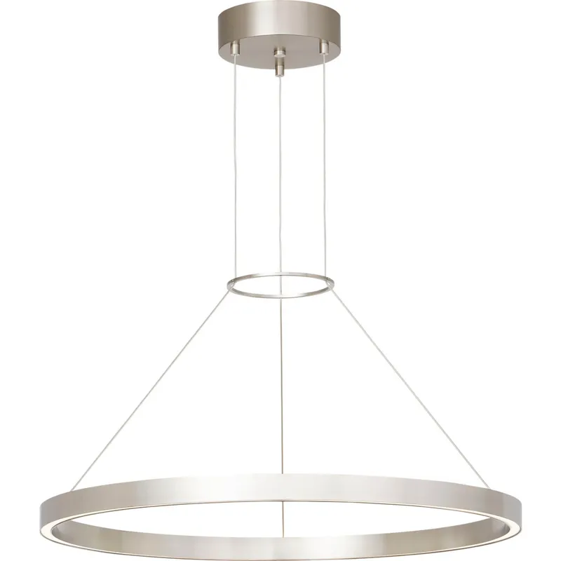 Sean Lavin Fiama LED 24 inch Satin Nickel Chandelier Ceiling Light, Integrated LED