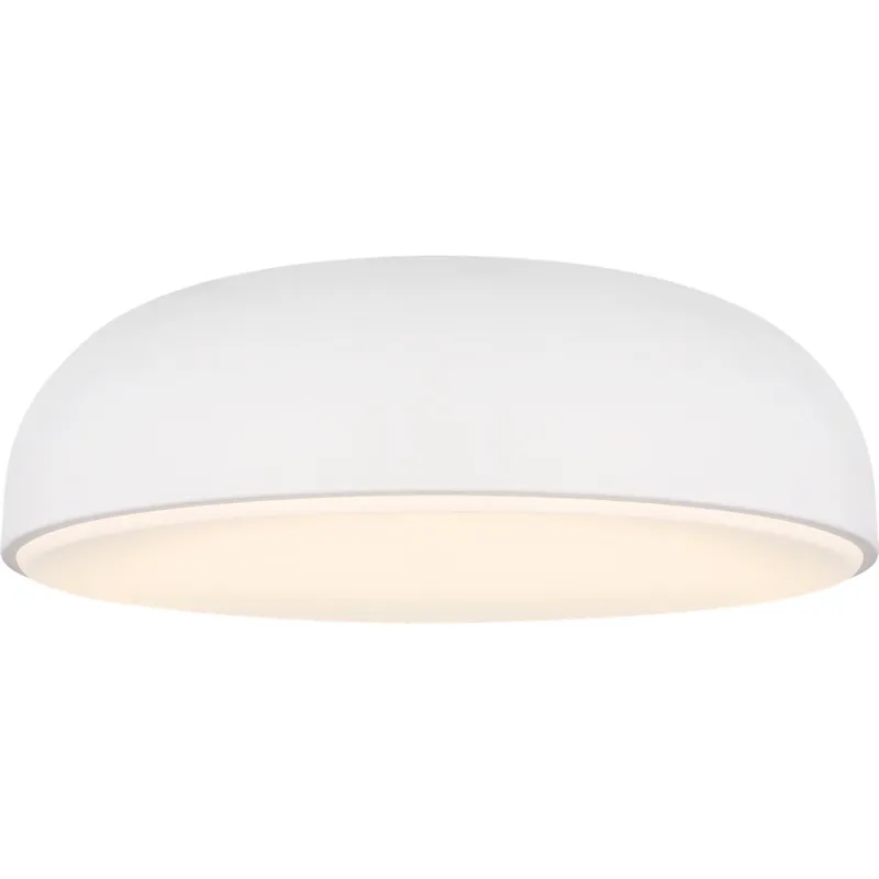 Sean Lavin Kosa LED 13 inch Matte White Flush Mount Ceiling Light in LED 90 CRI 3000K, Integrated LED