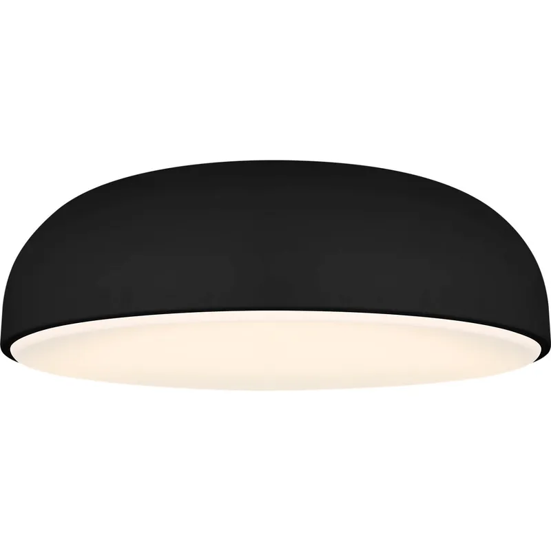 Sean Lavin Kosa LED 13 inch Nightshade Black Flush Mount Ceiling Light in LED 90 CRI 3000K 277V, Integrated LED