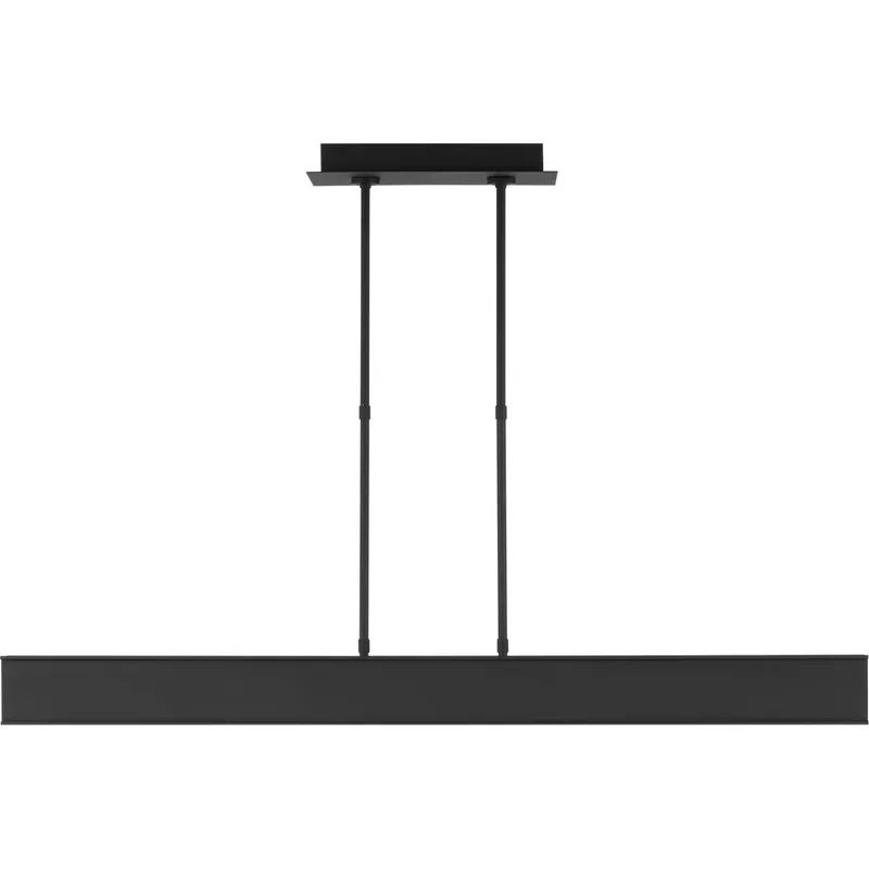 Mick De Giulio I-Beam LED 46.9 inch Nightshade Black Linear Suspension Ceiling Light in 120V, Integrated LED
