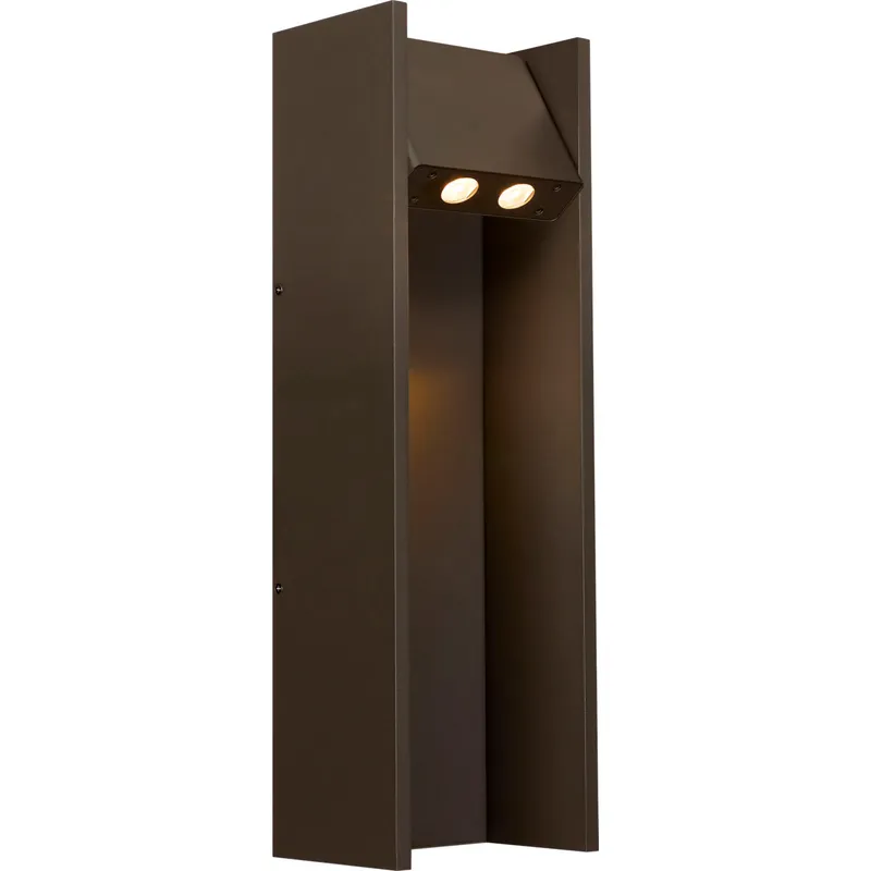Sean Lavin Zur LED 24 inch Bronze Outdoor Wall Light in LED 90 CRI 3000K, In-Line Fuse, Integrated LED