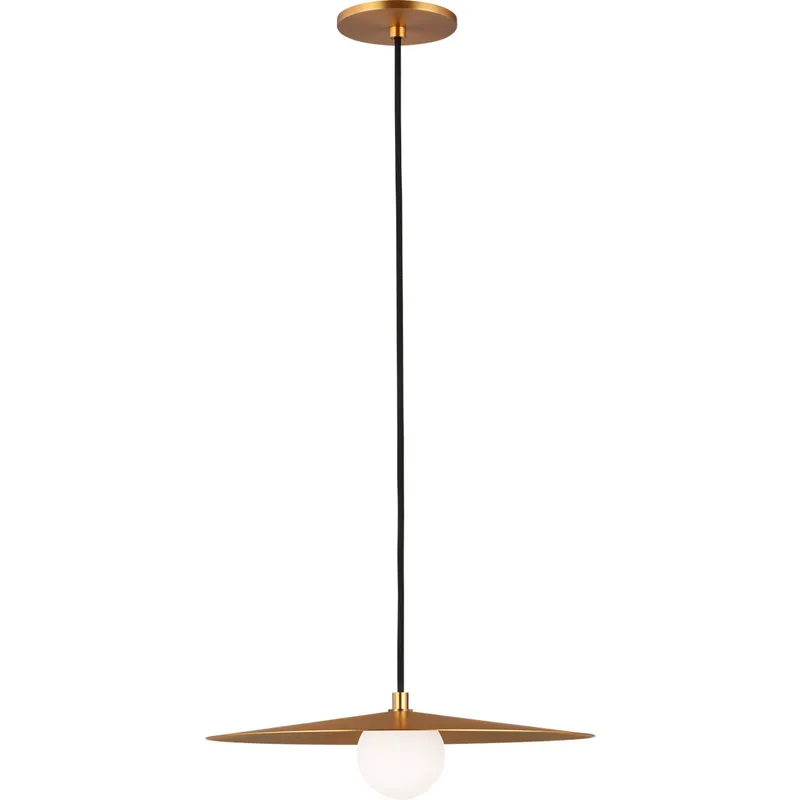 Sean Lavin Pirlo LED 22 inch Aged Brass Pendant Ceiling Light in LED 90 CRI 3000K