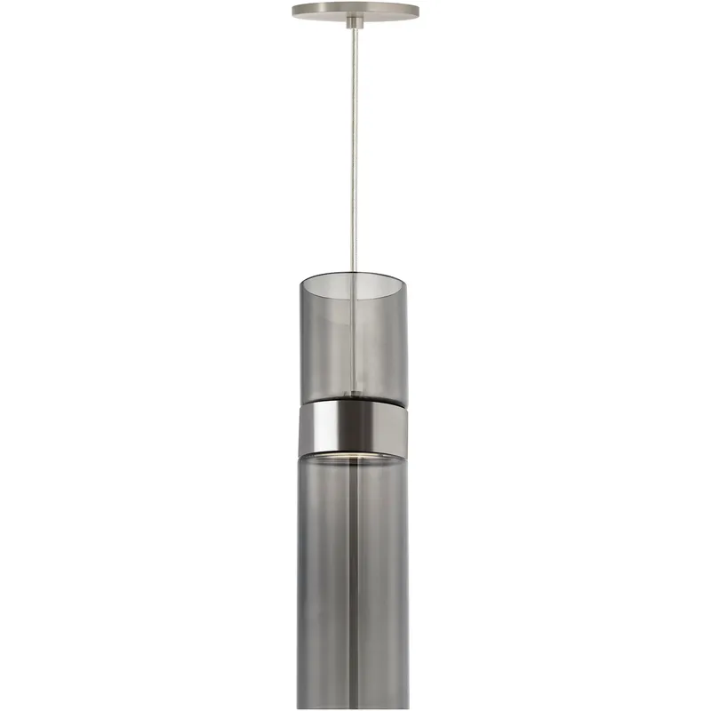 Sean Lavin Manette LED Satin Nickel Pendant Ceiling Light, Integrated LED