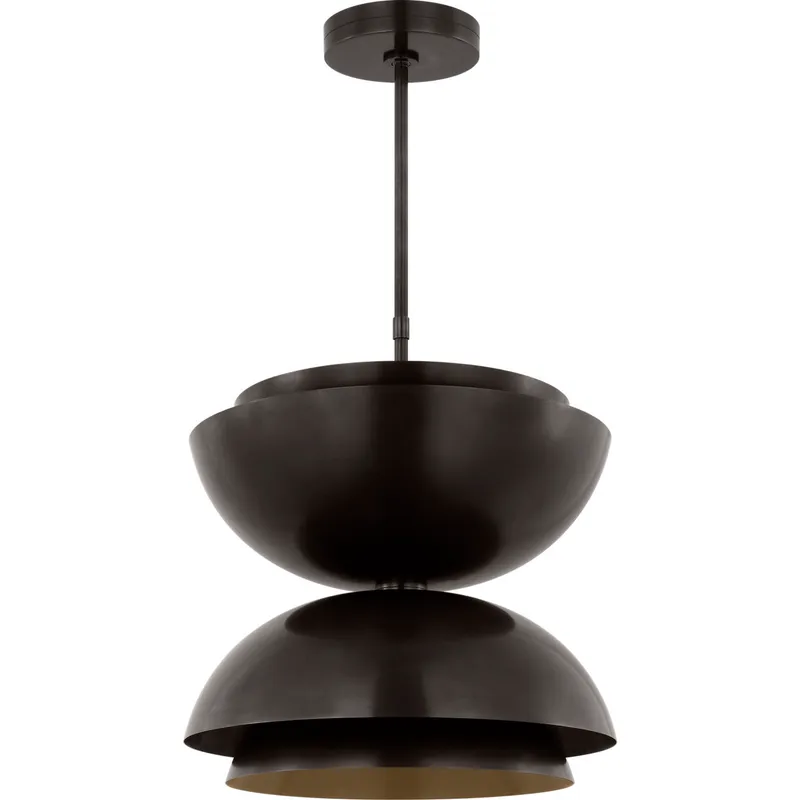 Sean Lavin Shanti LED 20.5 inch Dark Bronze Line-Voltage Pendant Ceiling Light