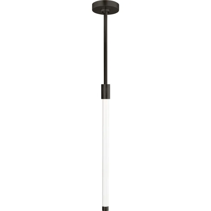 Kelly Wearstler Phobos LED Dark Bronze Pendant Ceiling Light, Integrated LED