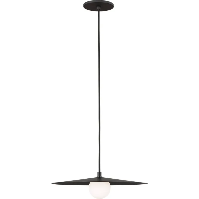 Sean Lavin Pirlo LED 22 inch Matte Black Pendant Ceiling Light in Incandescent