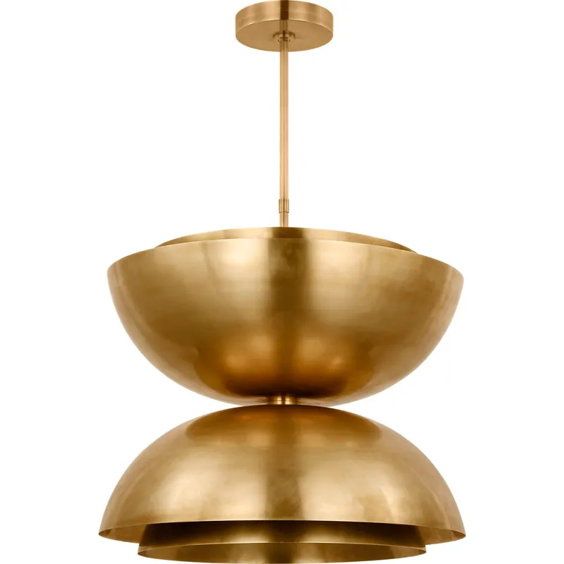 Sean Lavin Shanti LED 26 inch Natural Brass Line-Voltage Pendant Ceiling Light