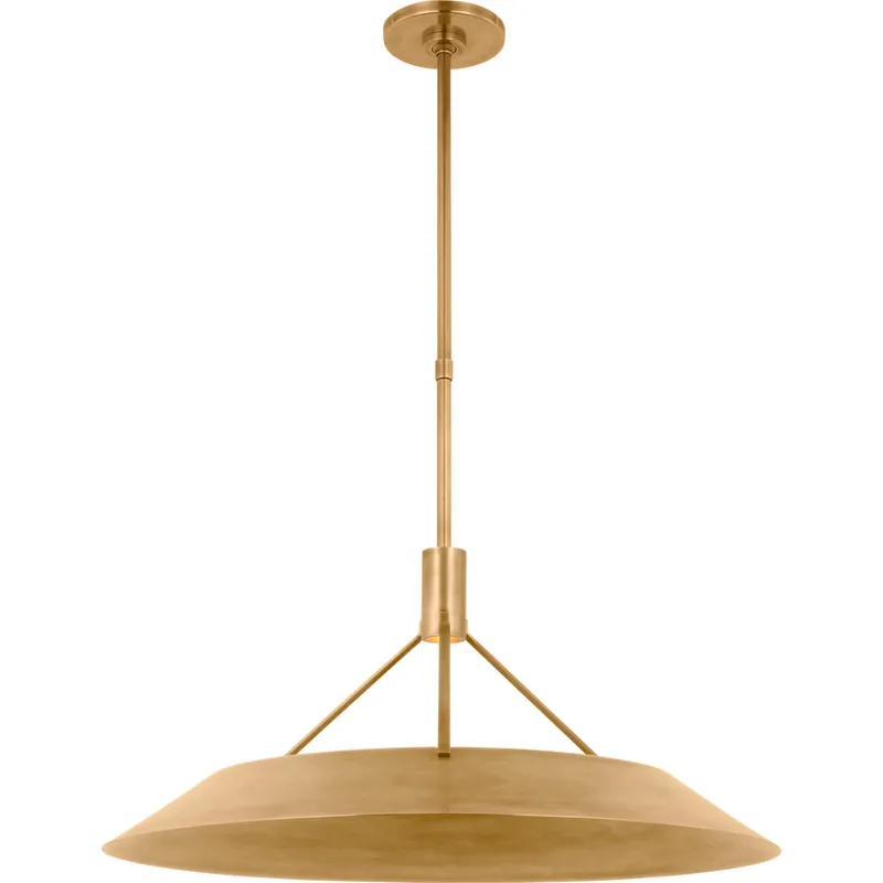 Sean Lavin Sospeso 1 Light 22 inch Natural Brass Line-Voltage Pendant Ceiling Light