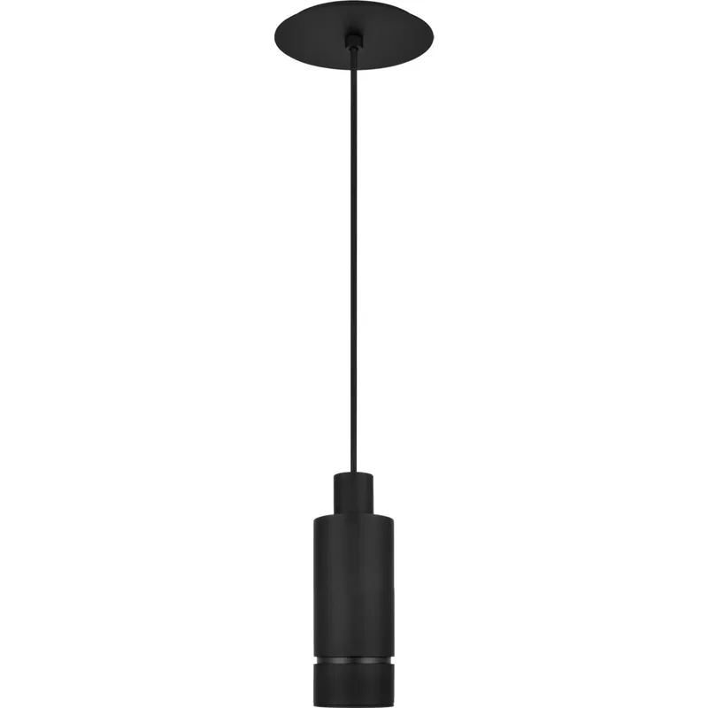 Mick De Giulio Sottile LED Nightshade Black Pendant Ceiling Light, Integrated LED