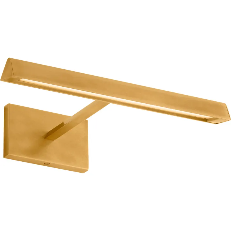 Sean Lavin Dessau 12.6 watt 12.8 inch Natural Brass Picture Light Wall Light in LED 90 CRI 3000K 277V, Integrated LED