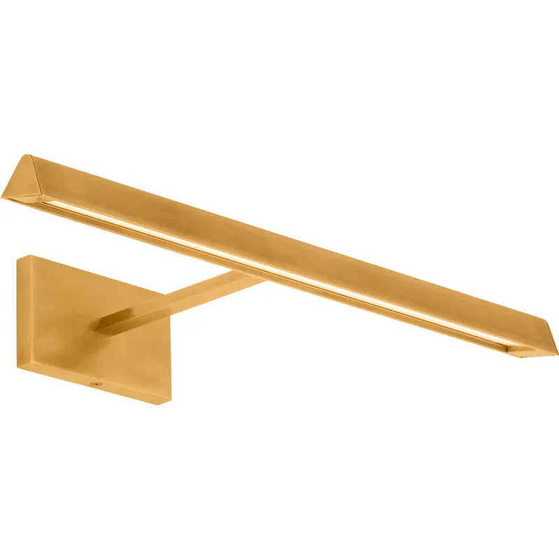 Sean Lavin Dessau 18 watt 18 inch Natural Brass Picture Light Wall Light in LED 90 CRI 3000K 277V, Integrated LED