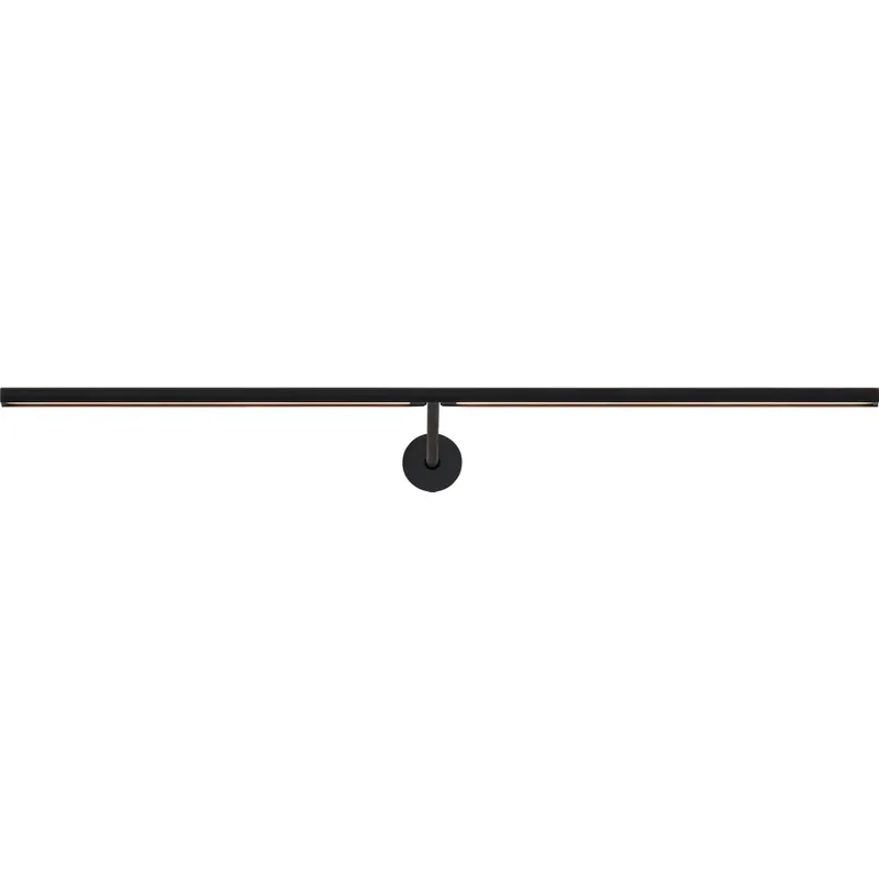 Sean Lavin Modern 17.4 watt Nightshade Black Picture Light Wall Light, Integrated LED