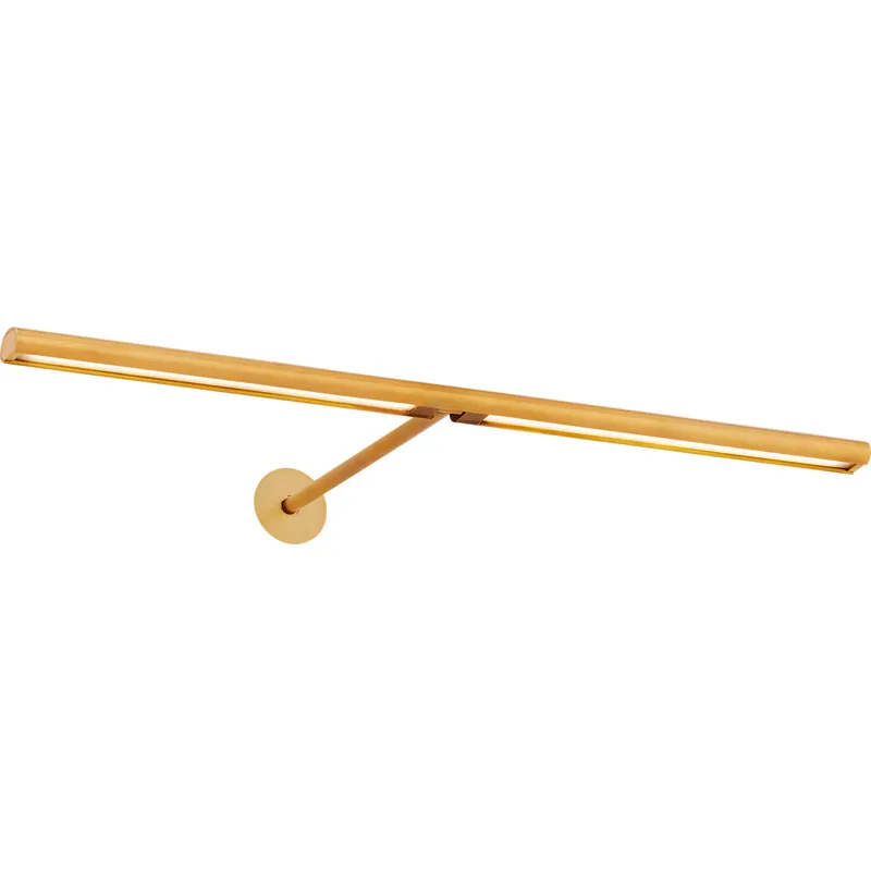 Sean Lavin Plural Dome 13.5 watt 18 inch Natural Brass Picture Light Wall Light, Integrated LED