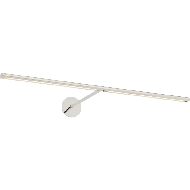 Sean Lavin Modern 17.4 watt Polished Nickel Picture Light Wall Light, Integrated LED