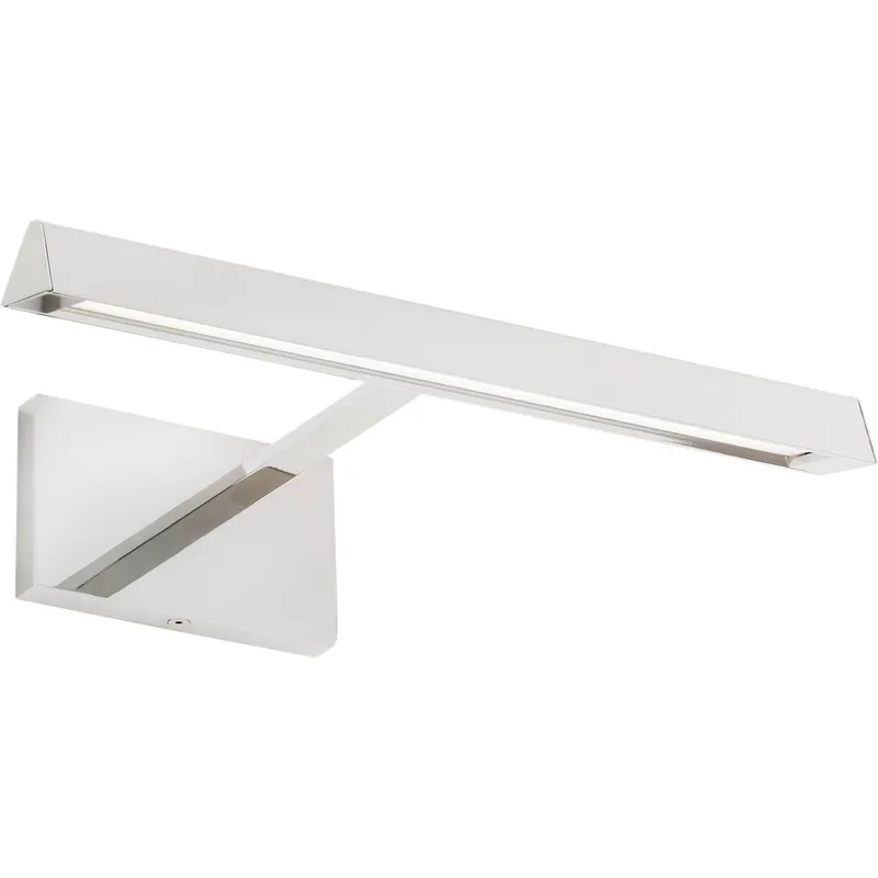 Sean Lavin Dessau 12.6 watt 12.8 inch Polished Nickel Picture Light Wall Light in LED 90 CRI 3000K 120V, Integrated LED