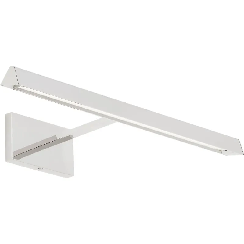 Sean Lavin Dessau 18 watt 18 inch Polished Nickel Picture Light Wall Light in LED 90 CRI 3000K 120V, Integrated LED