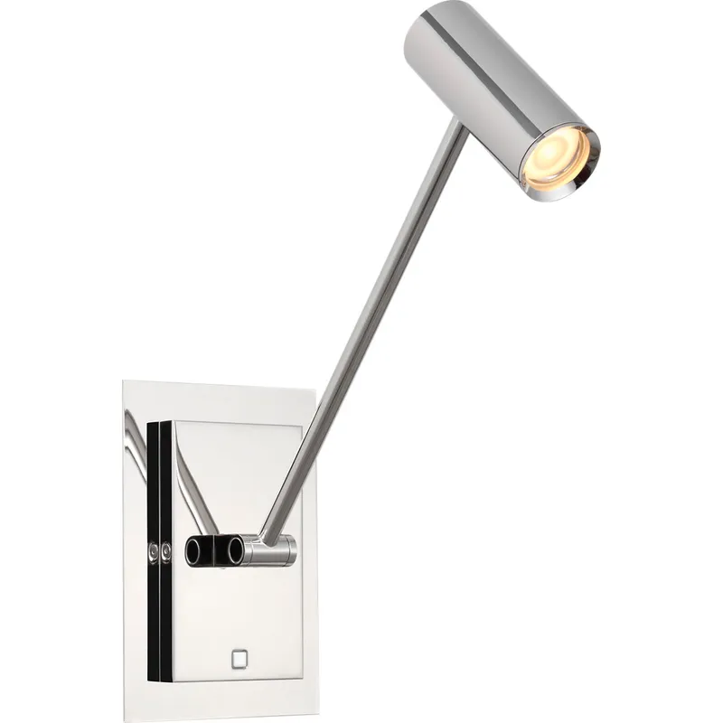 Sean Lavin Ponte 12.6 inch 8.4 watt Polished Nickel Task Wall Sconce Wall Light