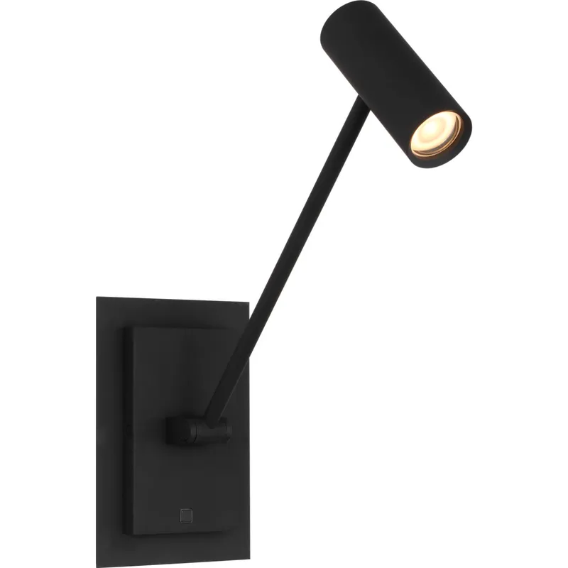 Sean Lavin Ponte 12.6 inch 8.4 watt Nightshade Black Task Wall Sconce Wall Light