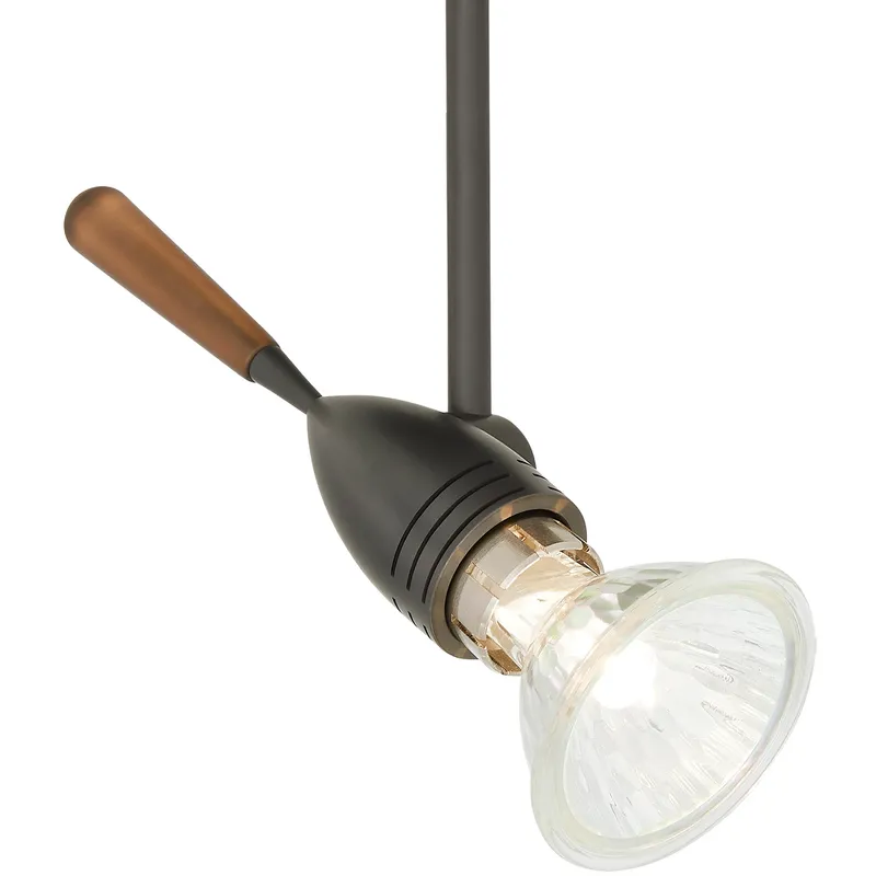 Sean Lavin Aero 1 Light 12 Antique Bronze Low-Voltage Track Head Ceiling Light in MonoRail, 3 inch