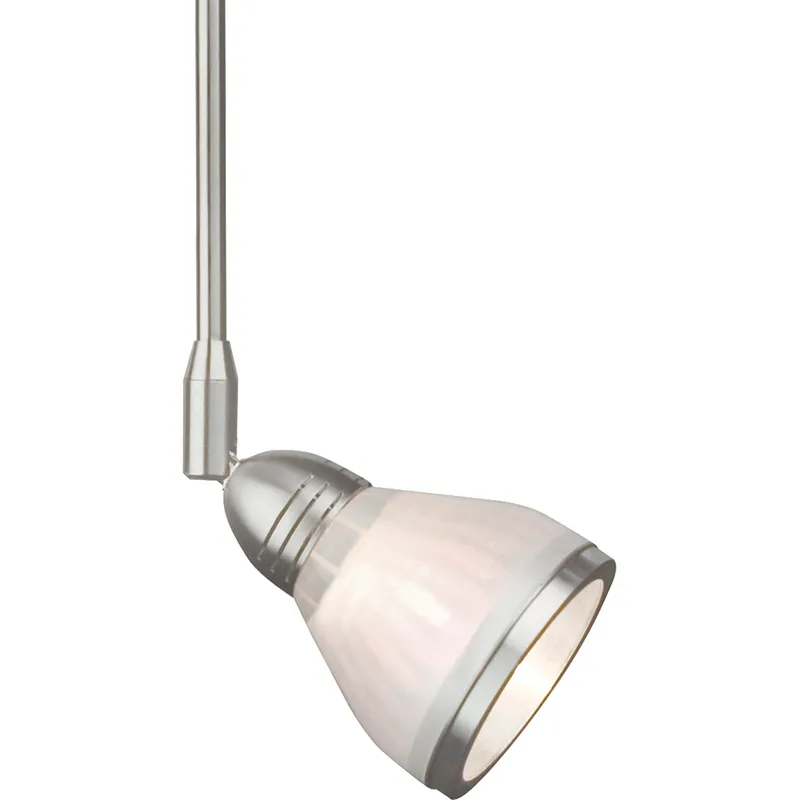 Sean Lavin Tilt 1 Light Satin Nickel Low-Voltage Track Head Ceiling Light