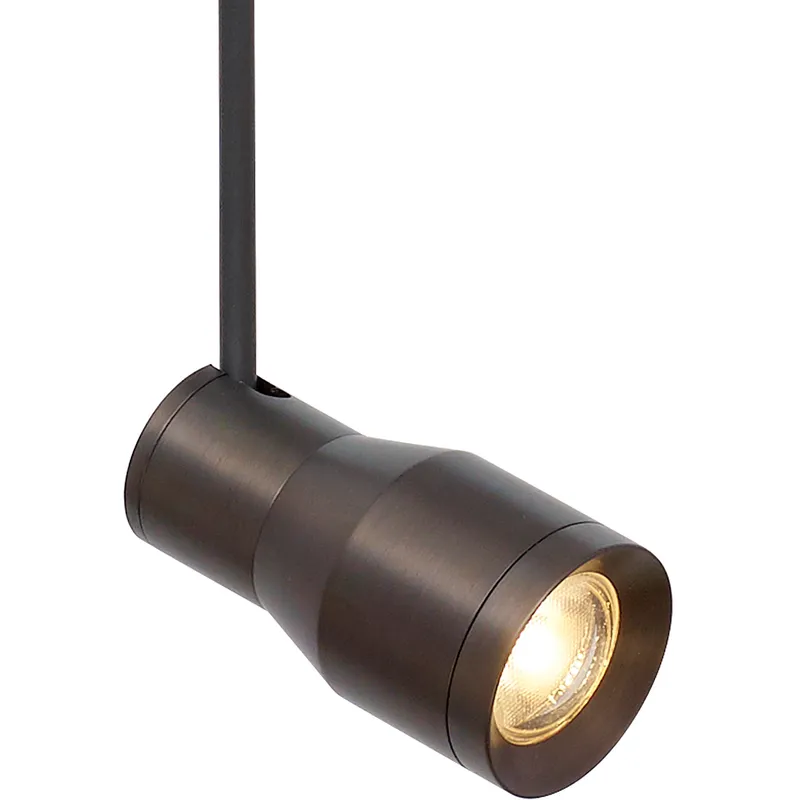 Sean Lavin Ace 120 Antique Bronze Low-Voltage Track Head Ceiling Light in 2700K, Monopoint, Integrated LED
