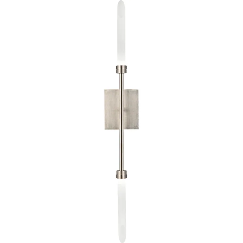 Sean Lavin Spur LED 2.7 inch Satin Nickel ADA Wall Light in LED 90 CRI 2700K, Integrated LED