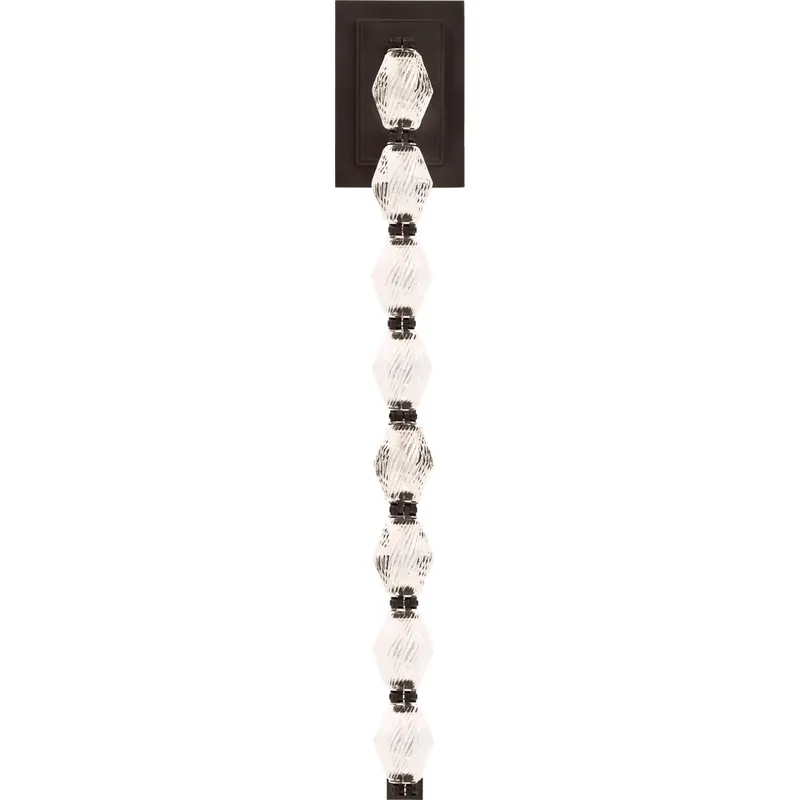 Sean Lavin Collier LED 3 inch Dark Bronze ADA Wall Sconce Wall Light in 2700K