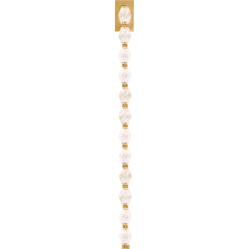 Sean Lavin Collier LED Natural Brass ADA Wall Sconce Wall Light, Integrated LED