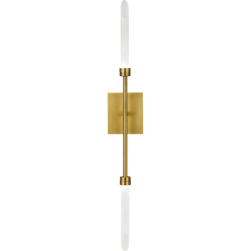 Sean Lavin Spur LED 2.7 inch Aged Brass ADA Wall Light in LED 90 CRI 2700K 277V, Integrated LED