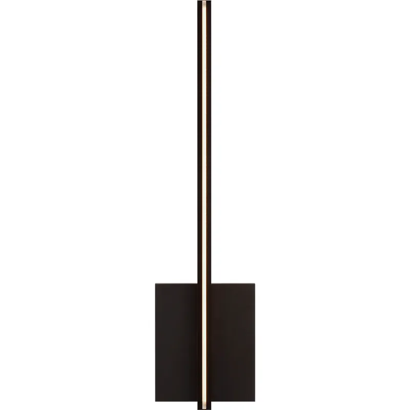 Sean Lavin Kenway LED 2.1 inch Matte Black ADA Wall Light in LED 90 CRI 3000K, Integrated LED