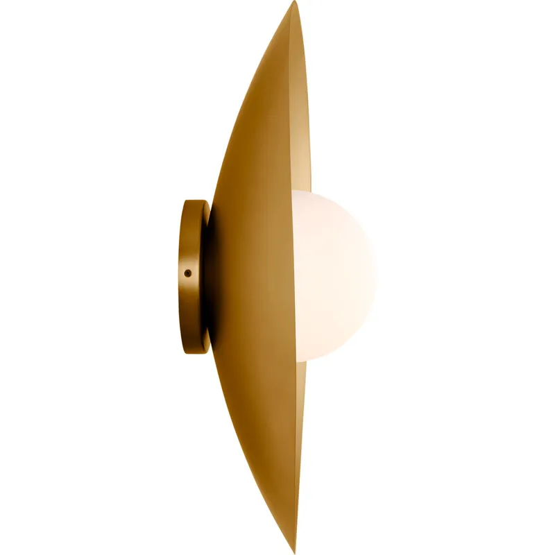 Sean Lavin Ace LED Plated Brass Wall Light