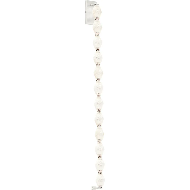 Sean Lavin Collier LED Polished Nickel ADA Wall Sconce Wall Light, Integrated LED