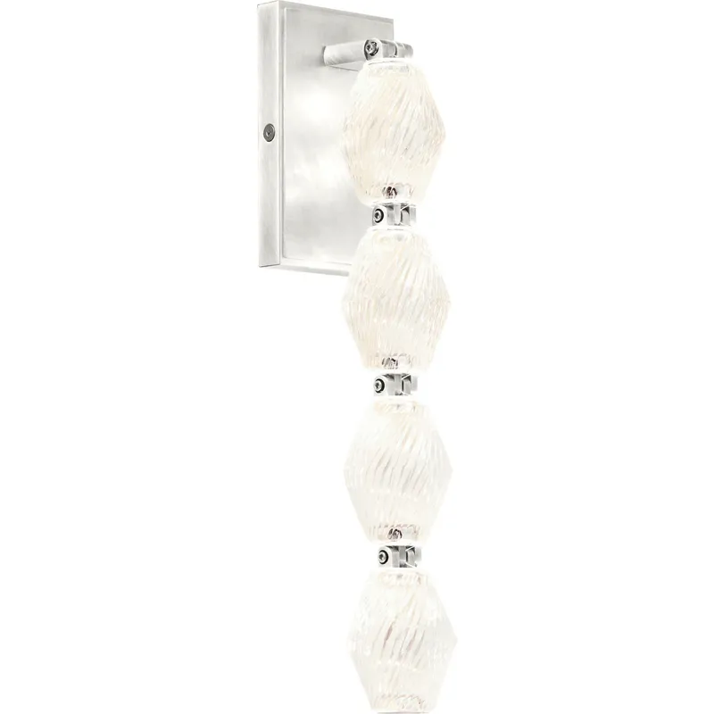 Sean Lavin Collier LED Polished Nickel ADA Wall Sconce Wall Light, Integrated LED