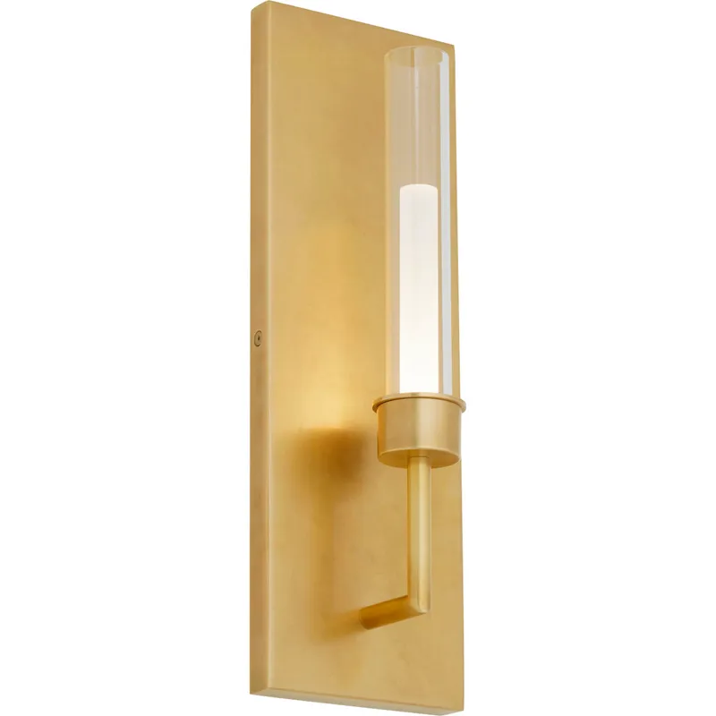 Sean Lavin Linger LED 3.5 inch Natural Brass ADA Wall Light in LED 90 CRI 3000K, Integrated LED